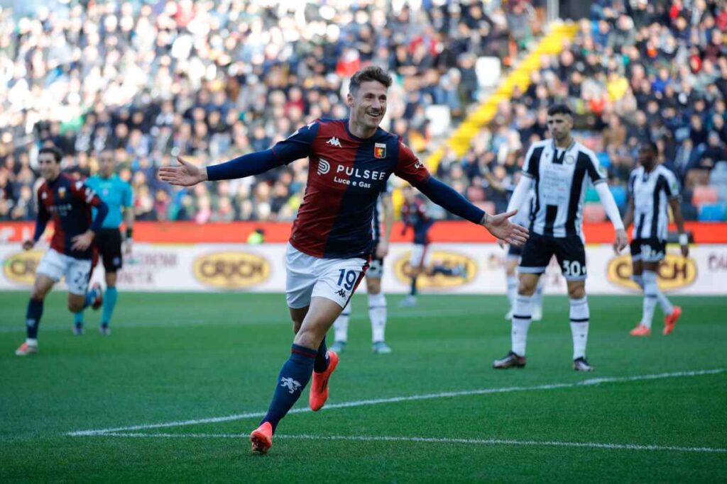 Genoa Curi Poin dari Udinese Usai Menang 2-1 di Udine