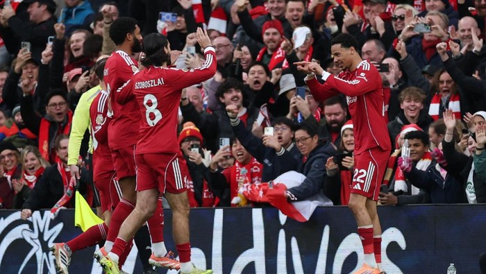Liverpool Menang 2–0 atas Brighton di Anfield Ekitike Cetak Brace